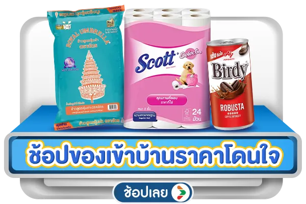 ช้อปของเข้าบ้านราคาโดนใจ
