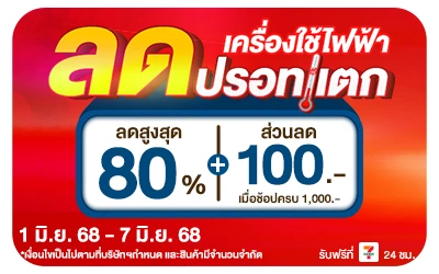 Beside-ลดเครื่องใช้ไไฟฟ้า