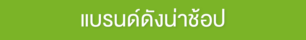 แบรนด์ดังหน้าช็อป