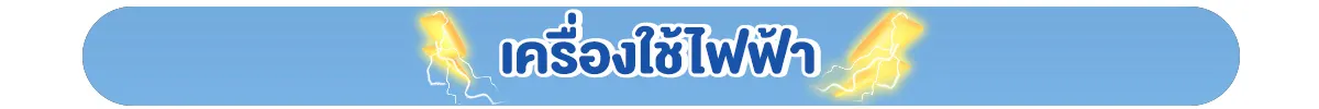 เครื่องใช้ไฟฟ้ารับหน้าฝน